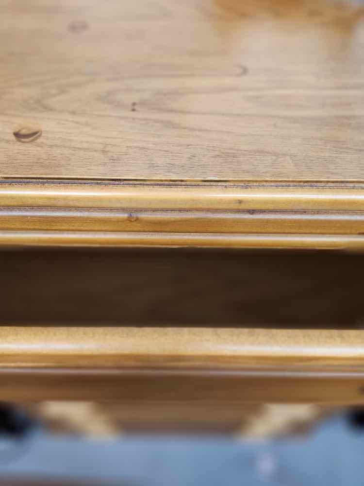 Oak Tall Boy Dresser