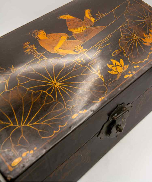Antique Chinese Lacquer Box