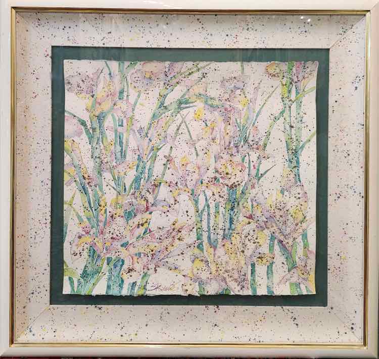 Art 'Wild Orchids' Watercolor by Sherri Reeve