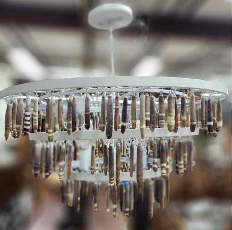Shell Bead Chandelier