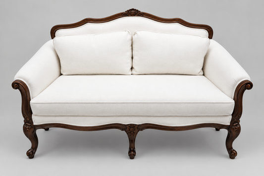 White French Satee