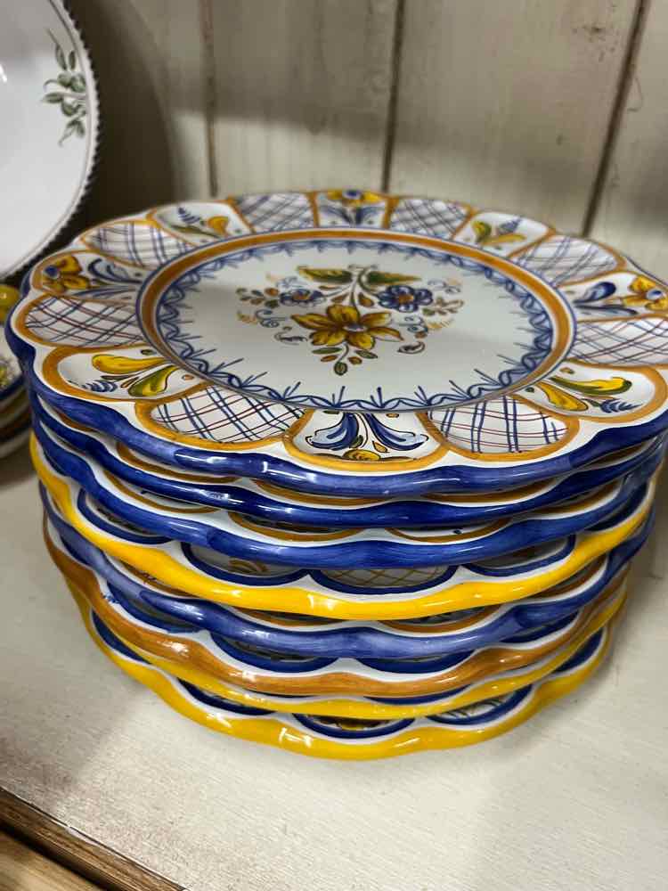 Talavera Hanging Plates 9pc