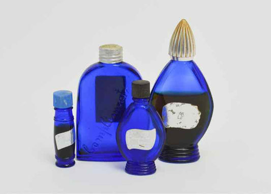 Set of Vtg. "Evening in Paris" Bottles