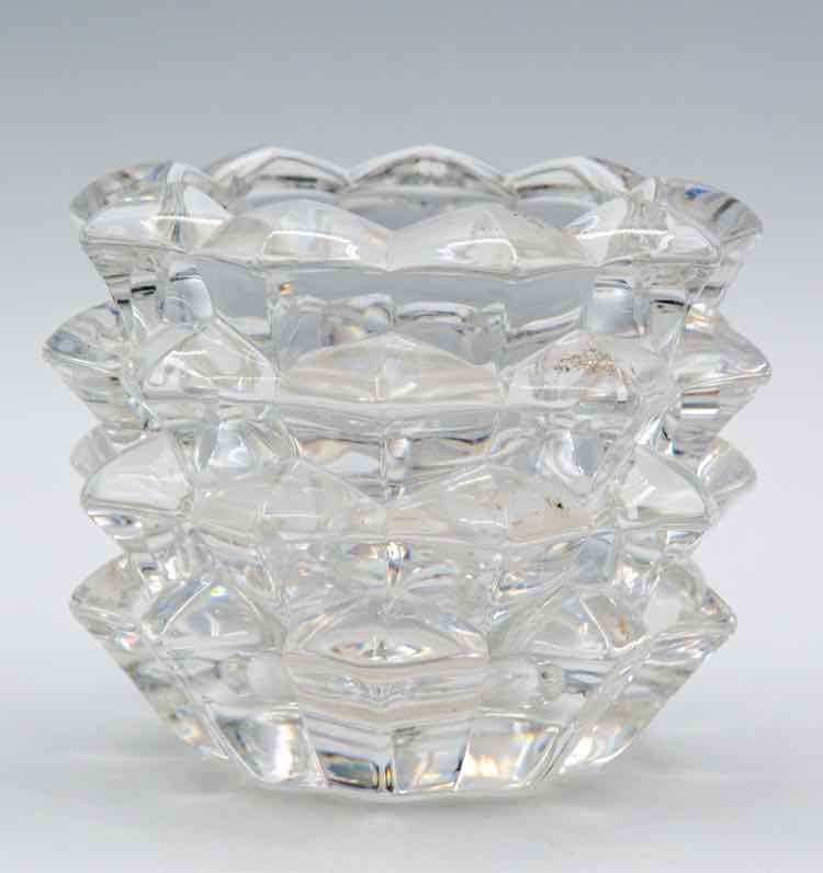 Tiffany Crystal Pine Cone Votive