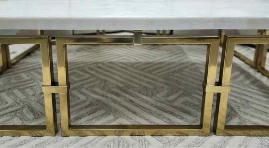 Century White TopCoffee Table