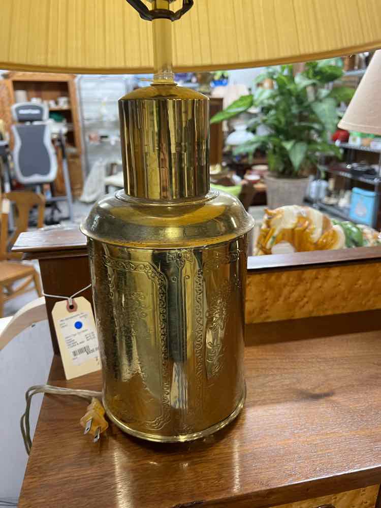 Vintage Brass Lamp