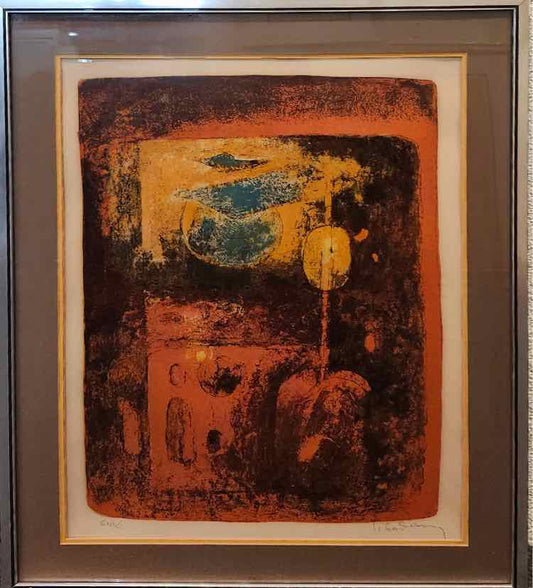 Color Seriograph Teal/Orange Dang Lebadang