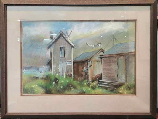 'Turbot's Creek' Pastel by Sol Leenov
