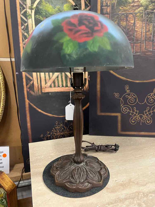 Dome Floral Lamp