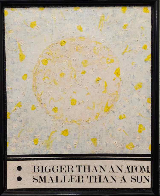 'Bigger Than a Atom Smaller Than The Sun' M. Brantley Art Acrylic