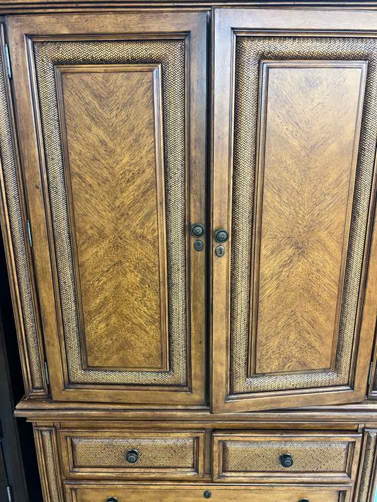 2pc Broyhill Armoire