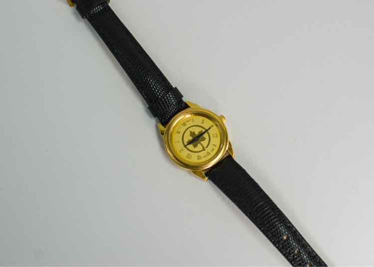 CSI Swiss Quartz 23KGP Maple Leaf Watch