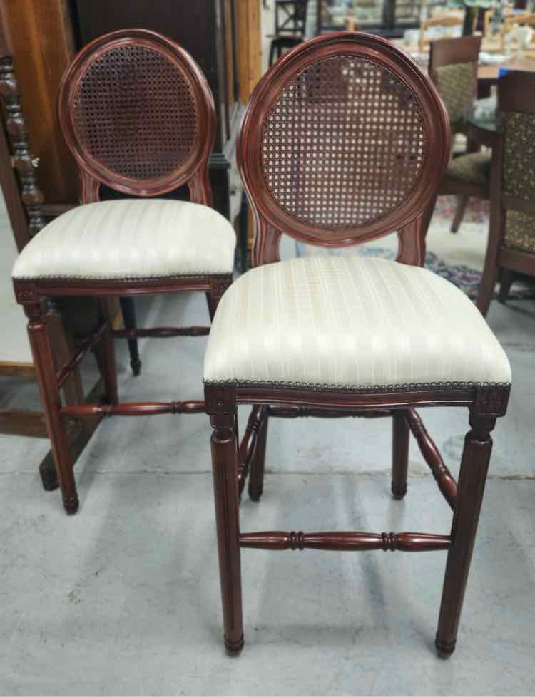Pair of Wood Barstools