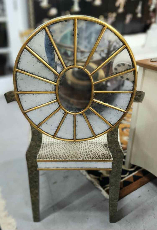 John Richards Giraffe Mirror Chair