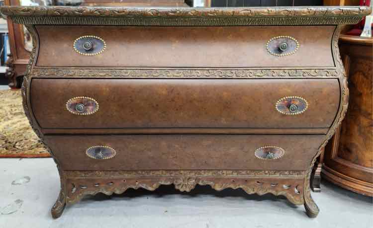 Antique 3 Drawer Bombay Chest