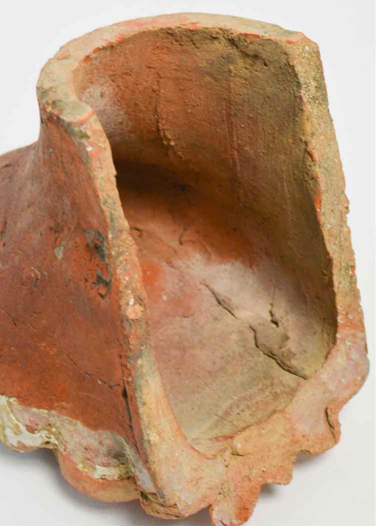 Art Greek 19th c. Terra Cotta Antefix