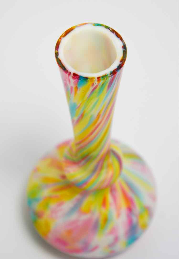 Rainbow Bud Vase