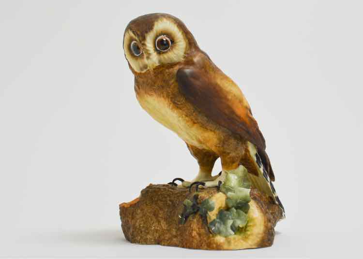 Royal Crown Derby Porcelain Owl