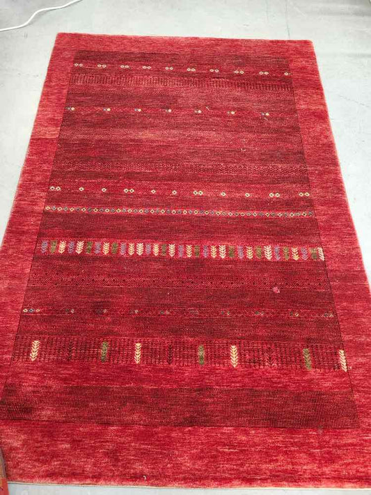 Red Modern Rug