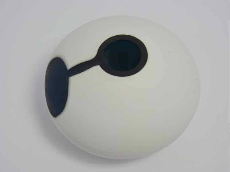 Oracle Black and White Vase