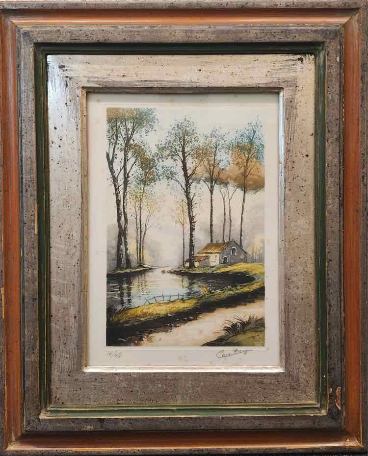 Signed Watercolor 'As Is' Coventry 16/48