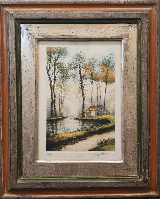 Signed Watercolor 'As Is' Coventry 16/48