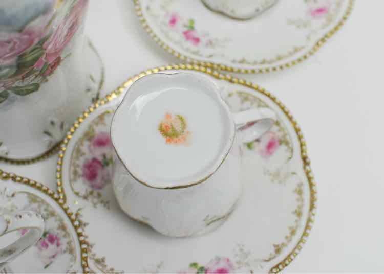 9pc Reinhold Presha Porcelain Chocolate Service Set