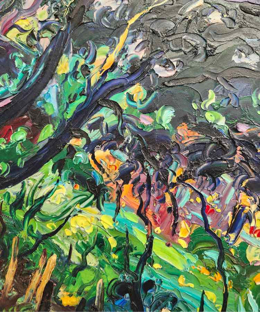 'Carmel Home' Art Oil by Emeric Vagh Weinmann