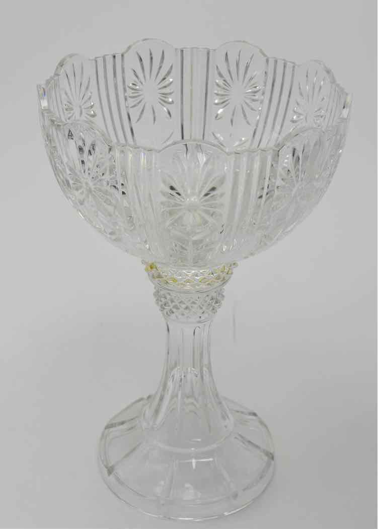 Shannen Crystal Compote w/Pedestal Base