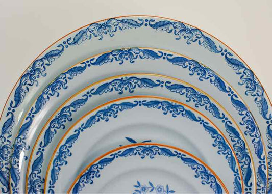 "East Indies" (Ostindia) Assorted Dish Set