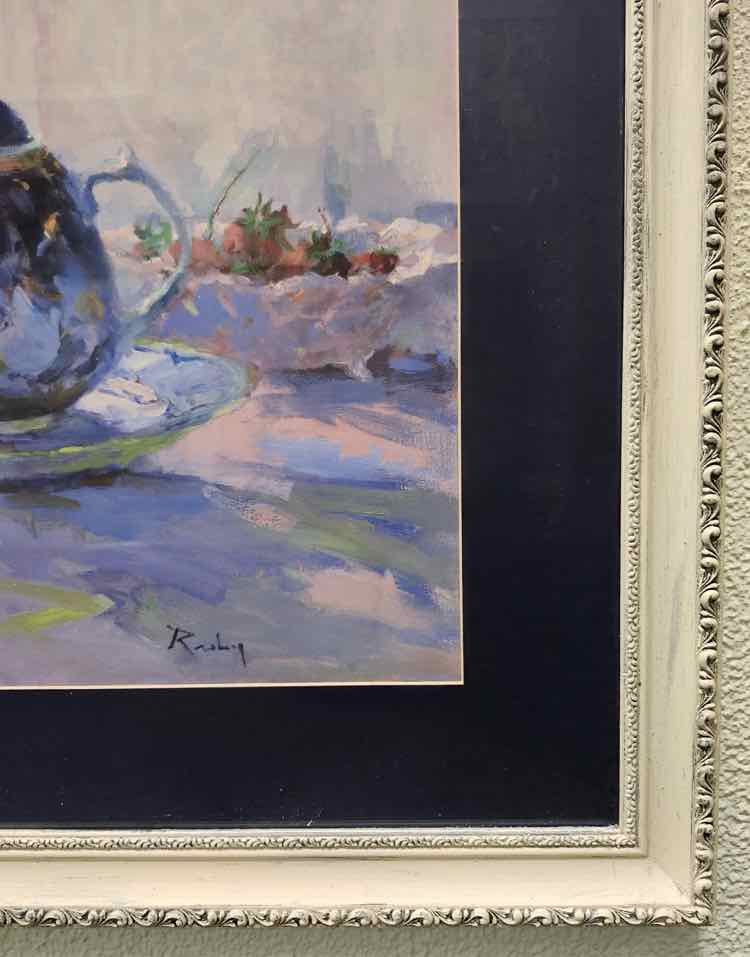 Ruby Claire Signed Litho Art