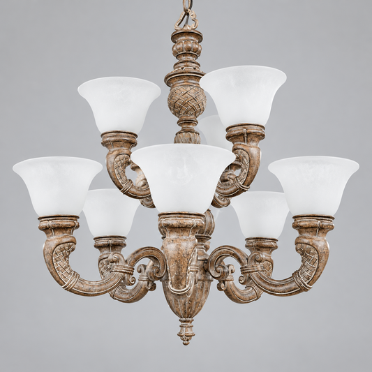 9 Light Chandelier