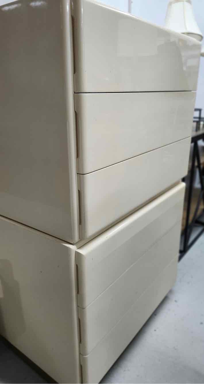 Pair of Beige Nightstands AS IS