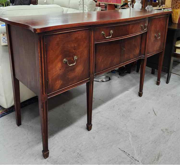 Antique Federal Style Sideboard Cabinet