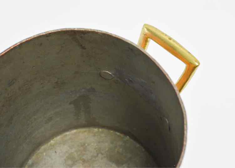 Antique French Copper Pot "WL 1395"