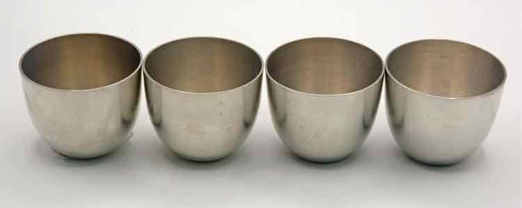Jefferson Pewter Cups