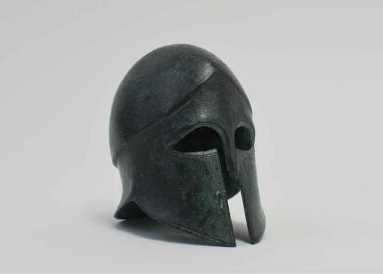 Dec.Replica:Corinthian Bronze/Verdi Gris Helmet