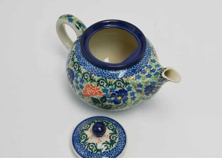 Polish Blue Rose "Unikat" Teapot