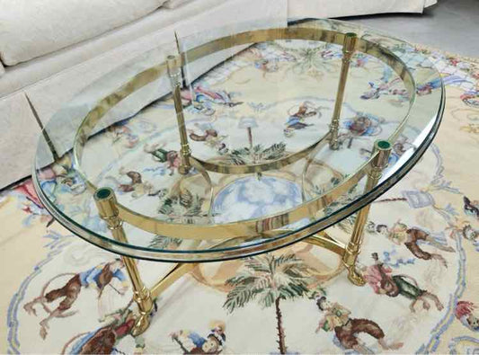 Gold Coffee Table
