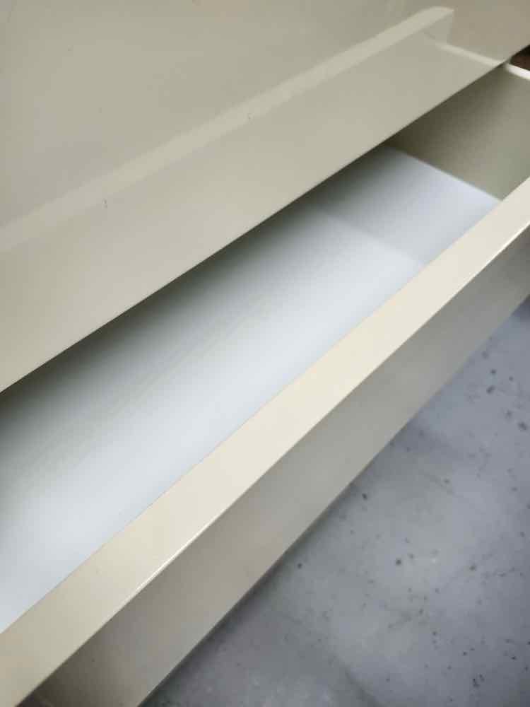 Pair of Beige Nightstands AS IS