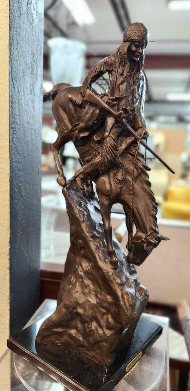 "Mountain Man" Bronze Sculpture by Fredrick Remington