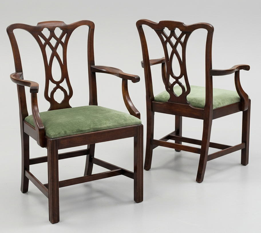 Pair of J.B Van Sciver Arm Chairs