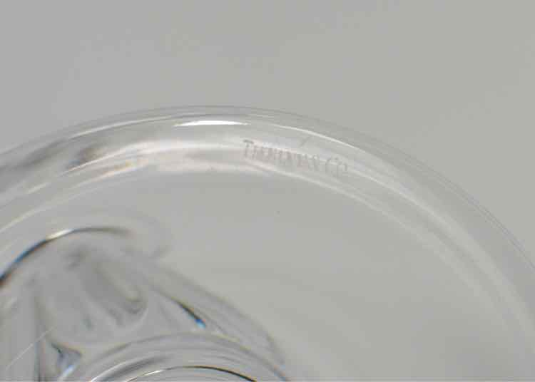2 Tiffany & Co. Crystal Candlesticks