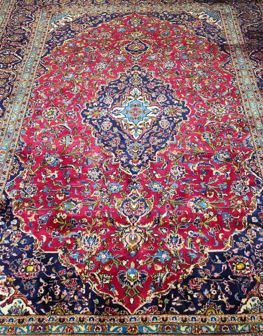 Blue/Red Rug