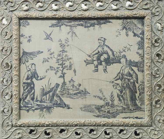 Framed Fisherman Tapestry