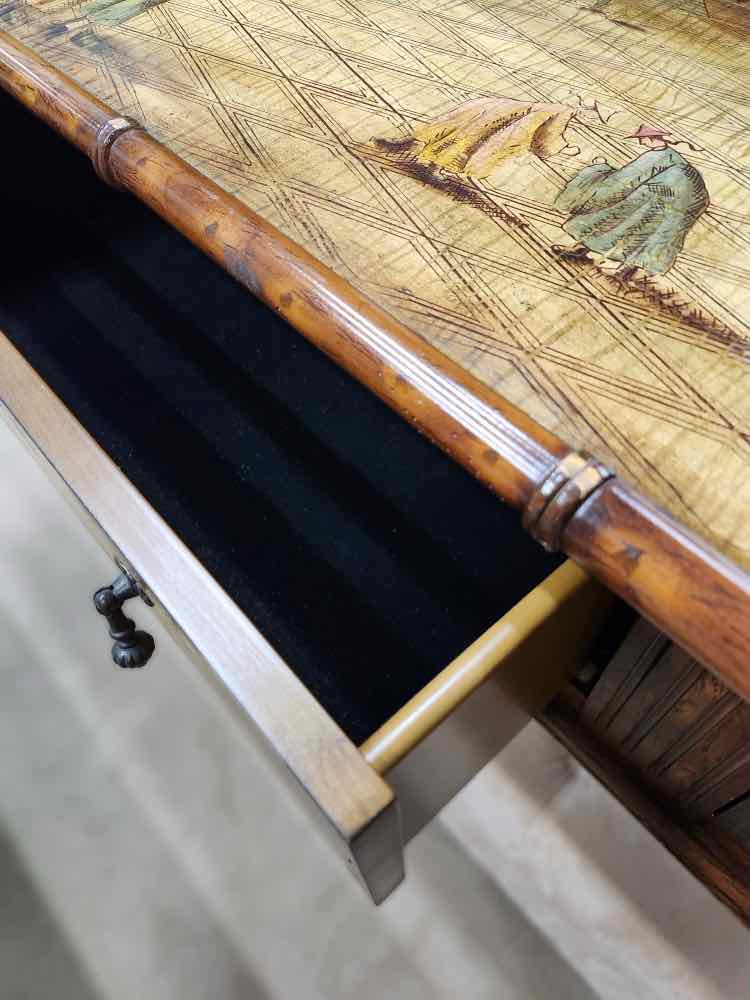 Robb & Stucky Tall Asian Entry Table