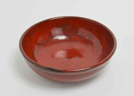20th Century Chinese Stamped Red-Glazed Bowl