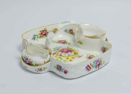 Hamersley Bone China Tea Basket