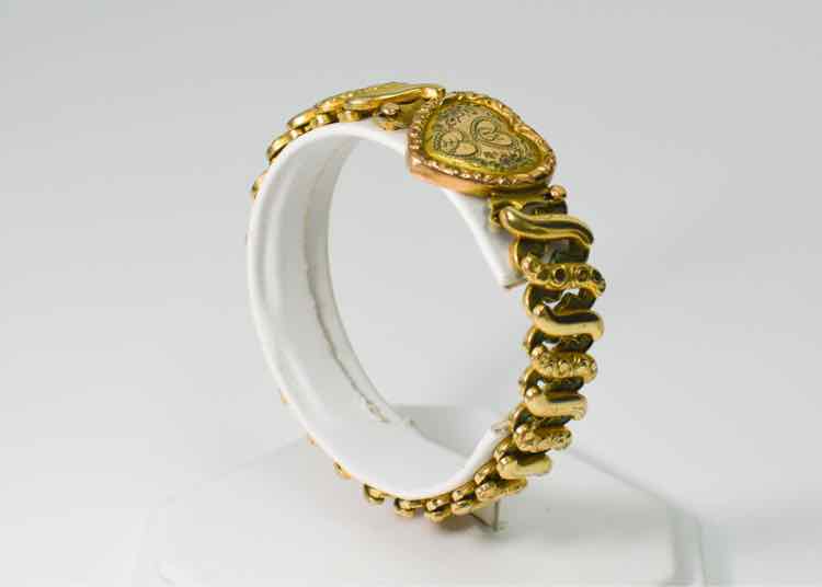 10K Dason Vtg.Child's Expansion Bracelet