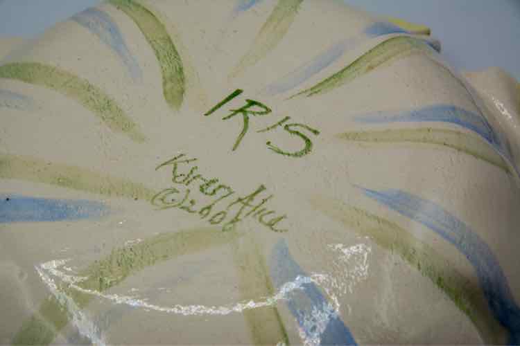 Ceramic Flower Edged Bowl